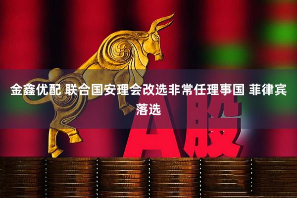 金鑫优配 联合国安理会改选非常任理事国 菲律宾落选
